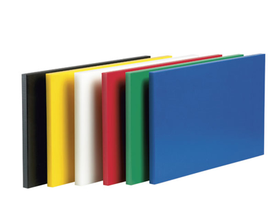 Tabla de cortar polyd Blanca 75x40x2 cm c/dup