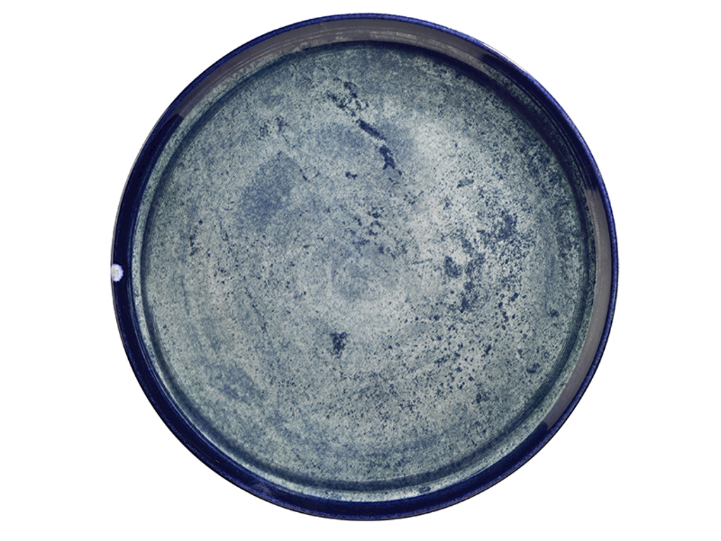 Plato plano  28 cm Cielo Azul