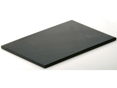 Tabla de cortar polyd Negro 30x20x1 cm