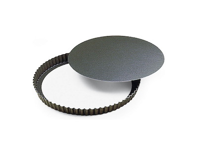 Molde para tarta antiadherente con fondo desmontable 26x3,5cm