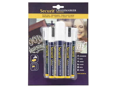 Tiza 5-p Blanco 2x1-2mm/2x2-6mm/1x7-15mm