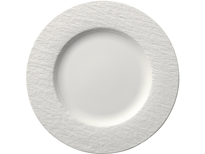 El plato The Rock blanco 27 cm
