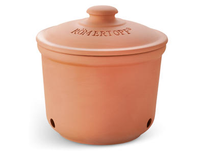Römertopf Jarra con tapa – Mini Terracota