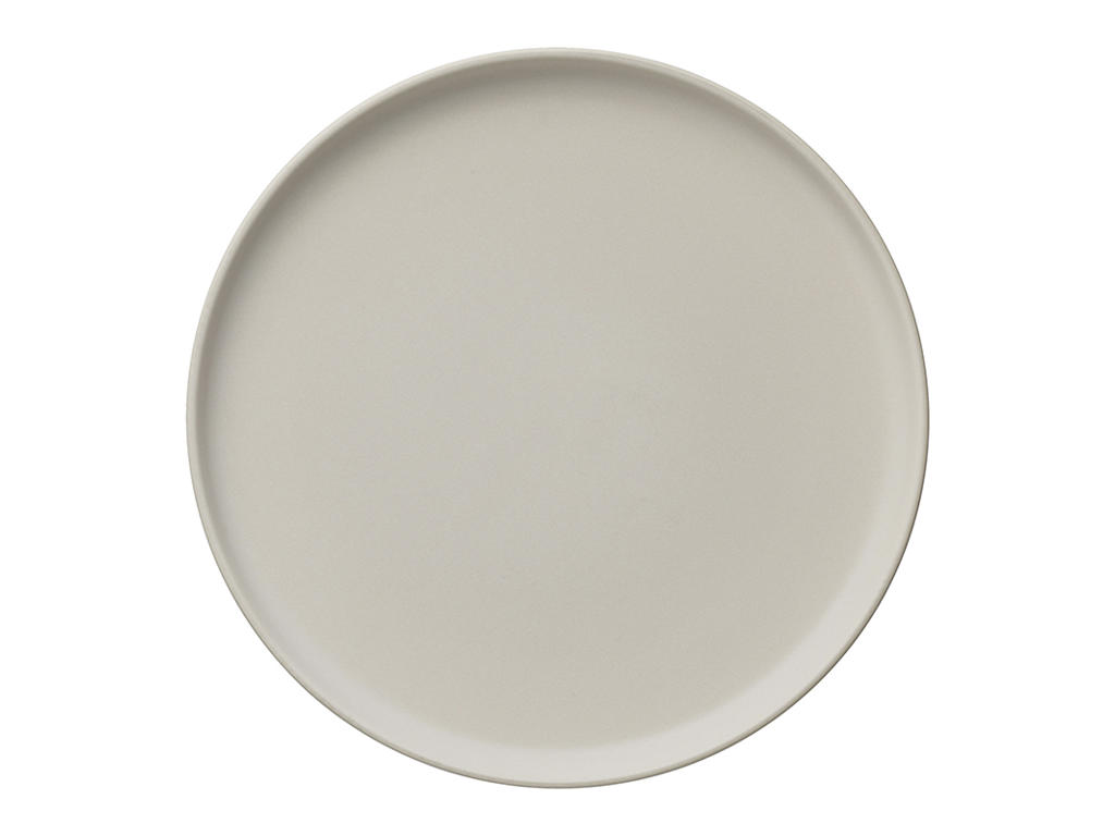 Plato - Cerámica - Blanco - Ø28cm - 30mm - Apto para lavavajillas - Apilable