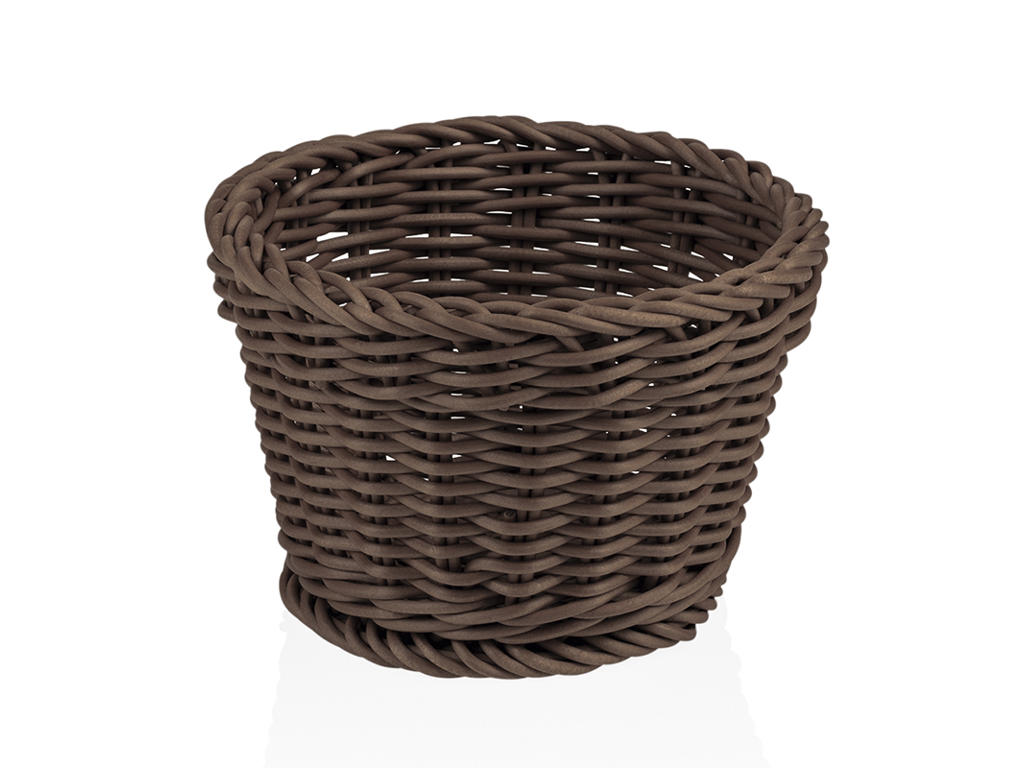 Cesta de pan Marrón 13 cm H10 cm Weaver Pro