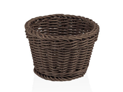 Cesta de pan Marrón 13 cm H10 cm Weaver Pro