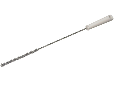 Limpiador de tubos 500 x 10 mm. con mango blanco