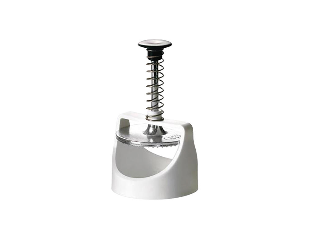 Molde para pasteles fácil 12,5 cm  en plástico blanco