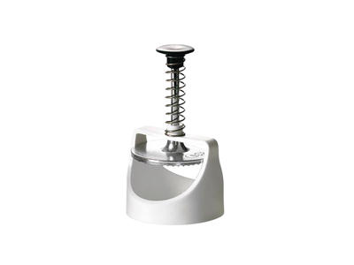 Molde para pasteles fácil 12,5 cm  en plástico blanco