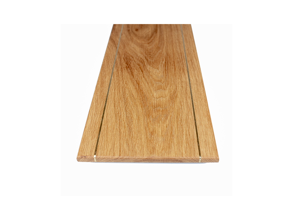 Tabla de servir Rail 60x18x1,8 cm Roble