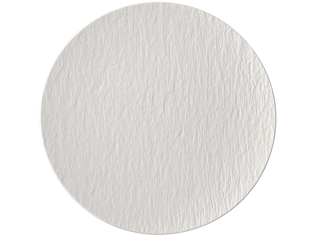 El plato The Rock blanco 32 cm