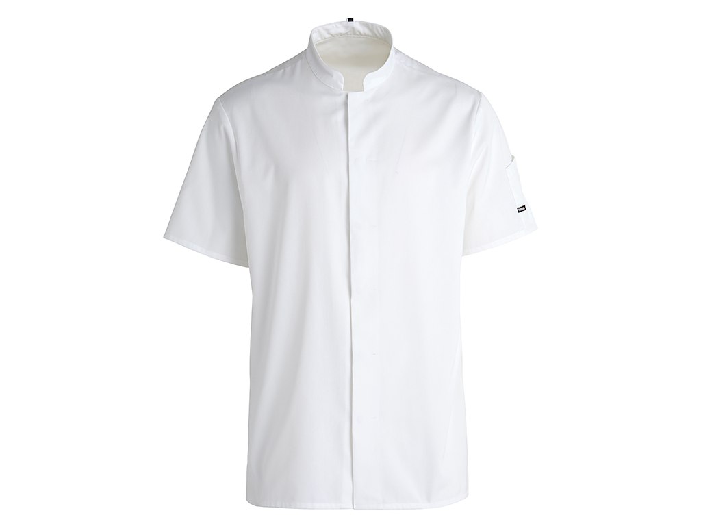 Chaqueta de cocinero blanca de manga corta XXXXL