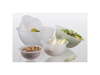 Tazón plástico blanco 13 litros  40 cm