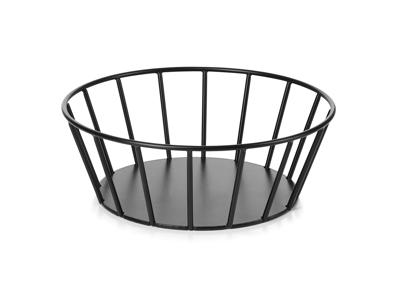 Cesta de pan 15 cm Metal negro Inspired By