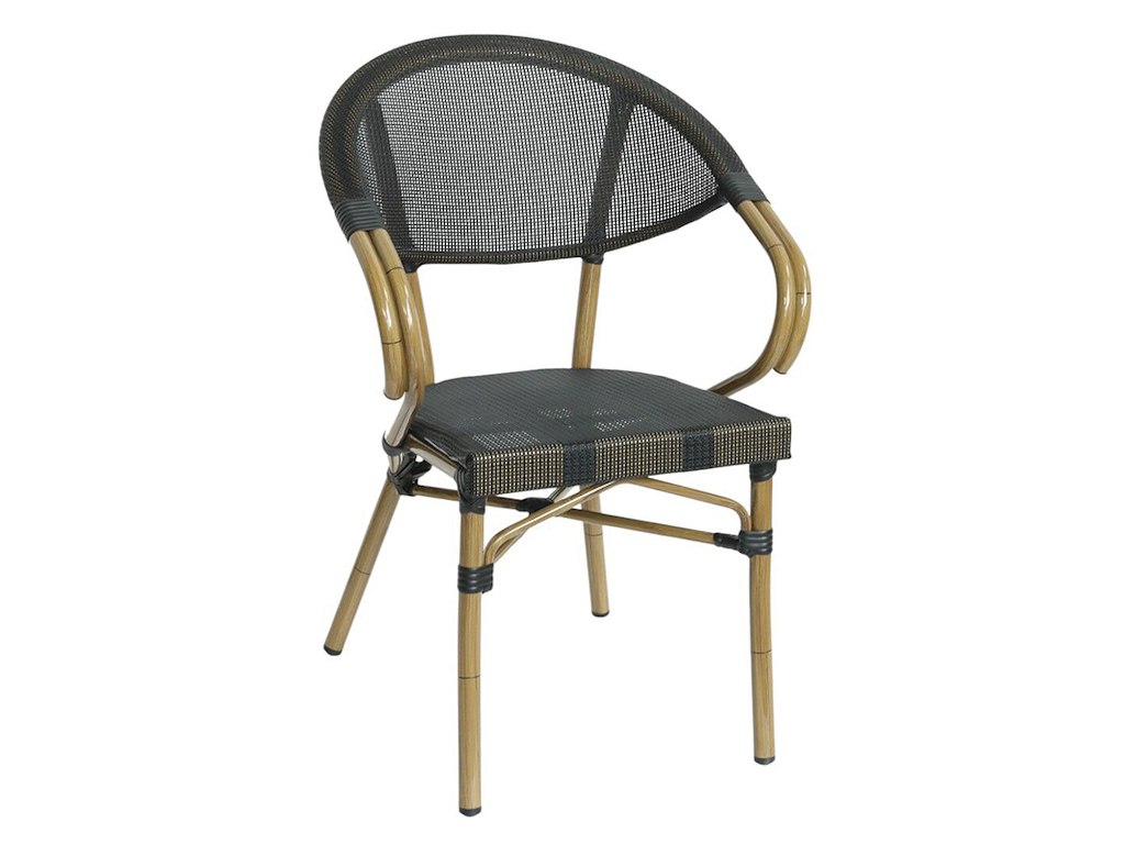 Silla de café Zederkof París 2 con reposabrazos
