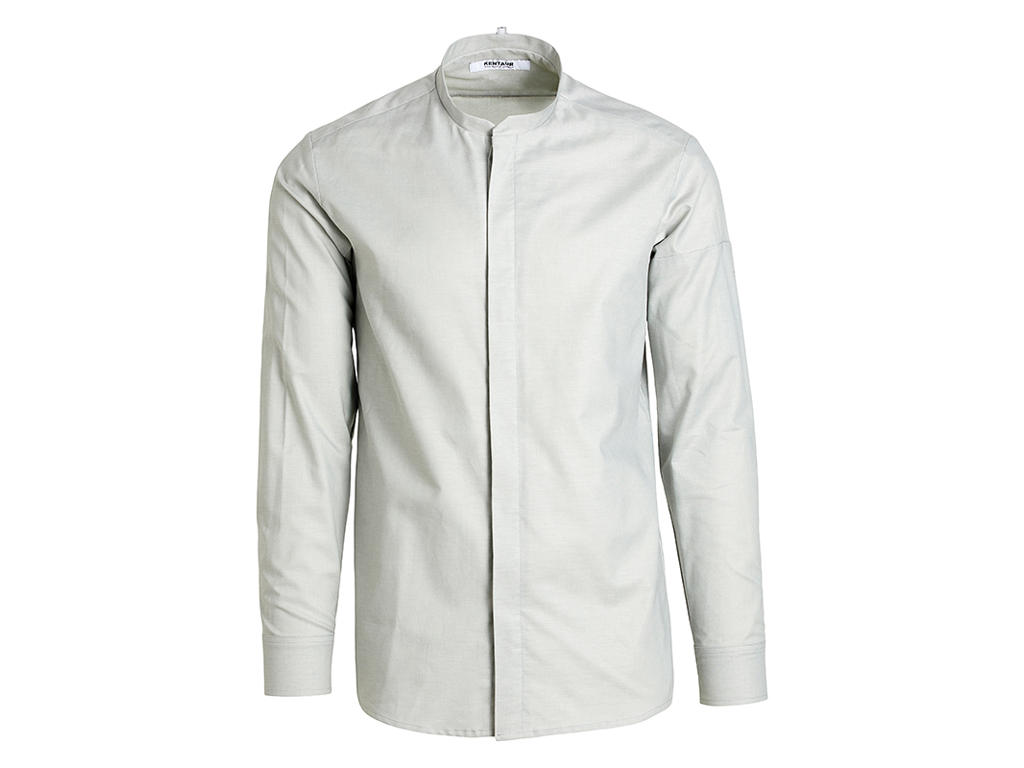 Camisa de hombre Oxford moderna Kentauer, Oliva