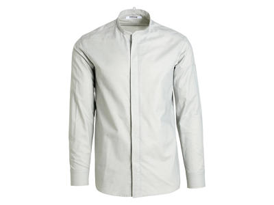 Camisa de hombre Oxford moderna Kentauer, Oliva