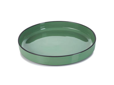 Plato 23 cm Verde Caractere