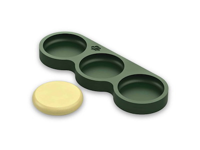 Molde disco Ø8cm h1,5cm 3uds