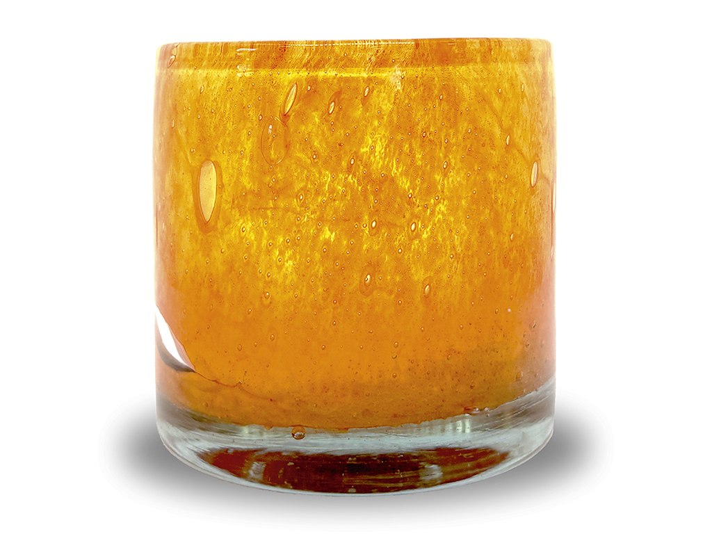 Candelero 9x10 AYLA Naranja Soplado a boca