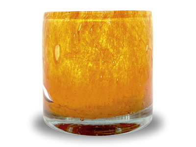 Candelero 9x10 AYLA Naranja Soplado a boca