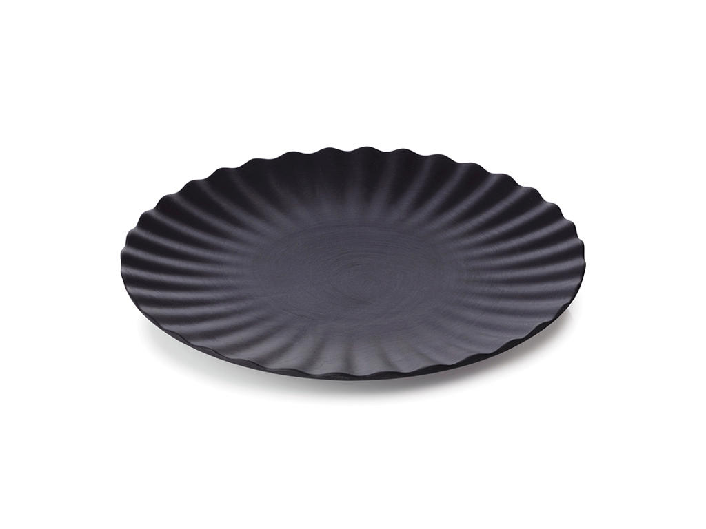 Plato 21 cm Negro Liso Pekoe