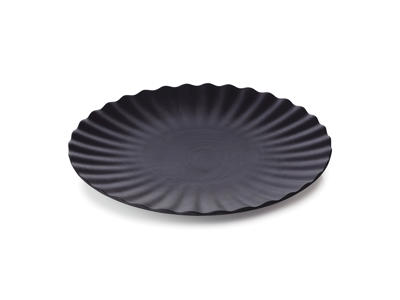 Plato 21 cm Negro Liso Pekoe