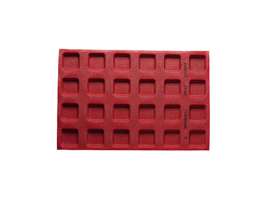 Molde para hornear Formasil 24 piezas cuadrado