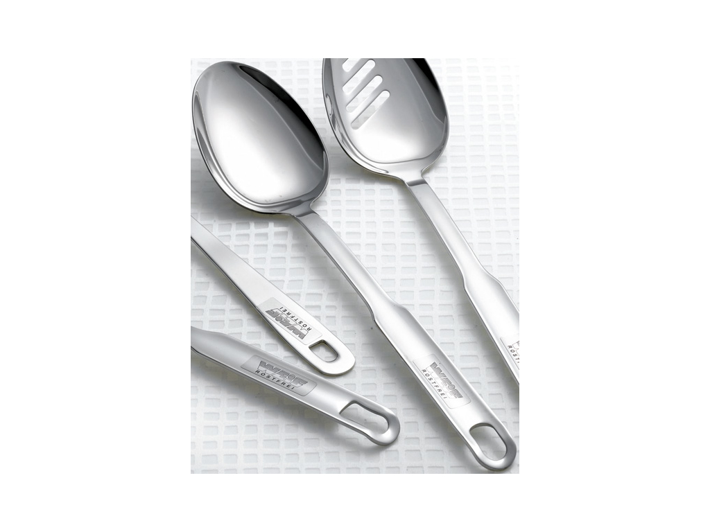 Cuchara, acero inoxidable 32 cm.