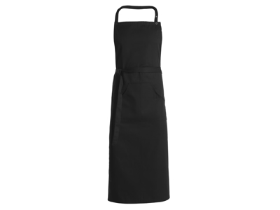 Delantal peto negro 100x105 cm