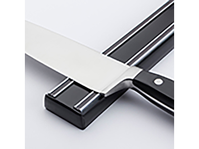 Imán para cuchillos 350 mm Negro