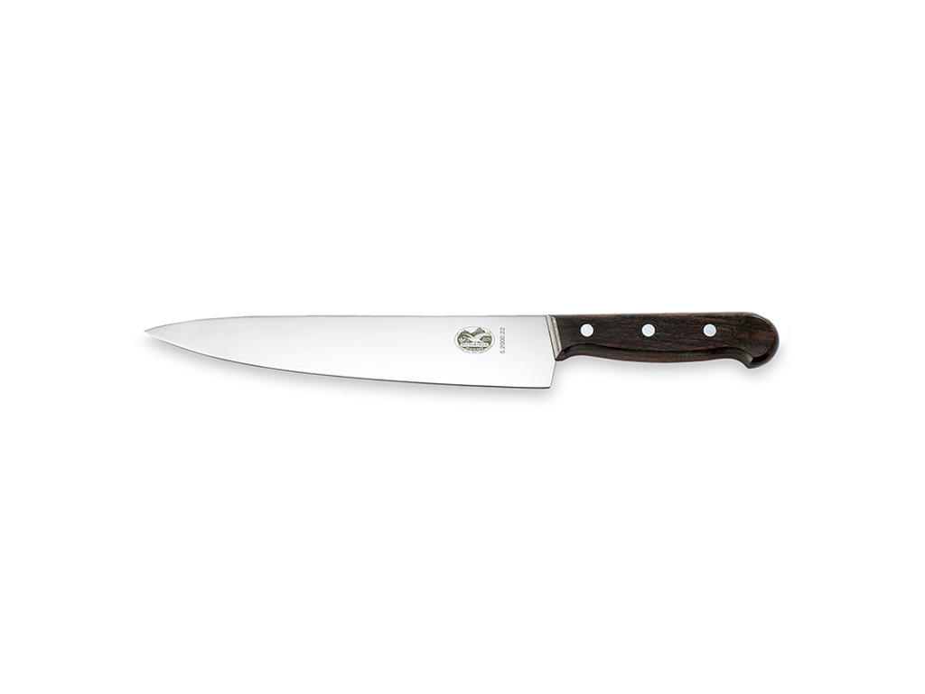 Cuchillo de cocina, 22 cm, Victorinox, mango de madera