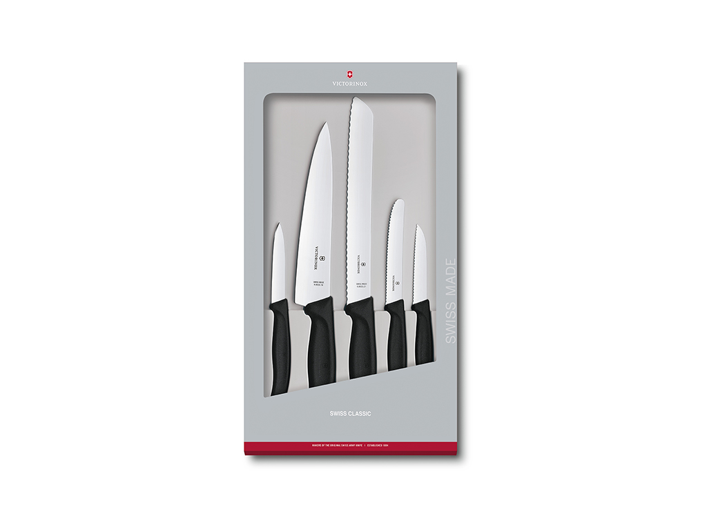 Juego de cuchillos, Victorinox Swiss Classic, 5 piezas