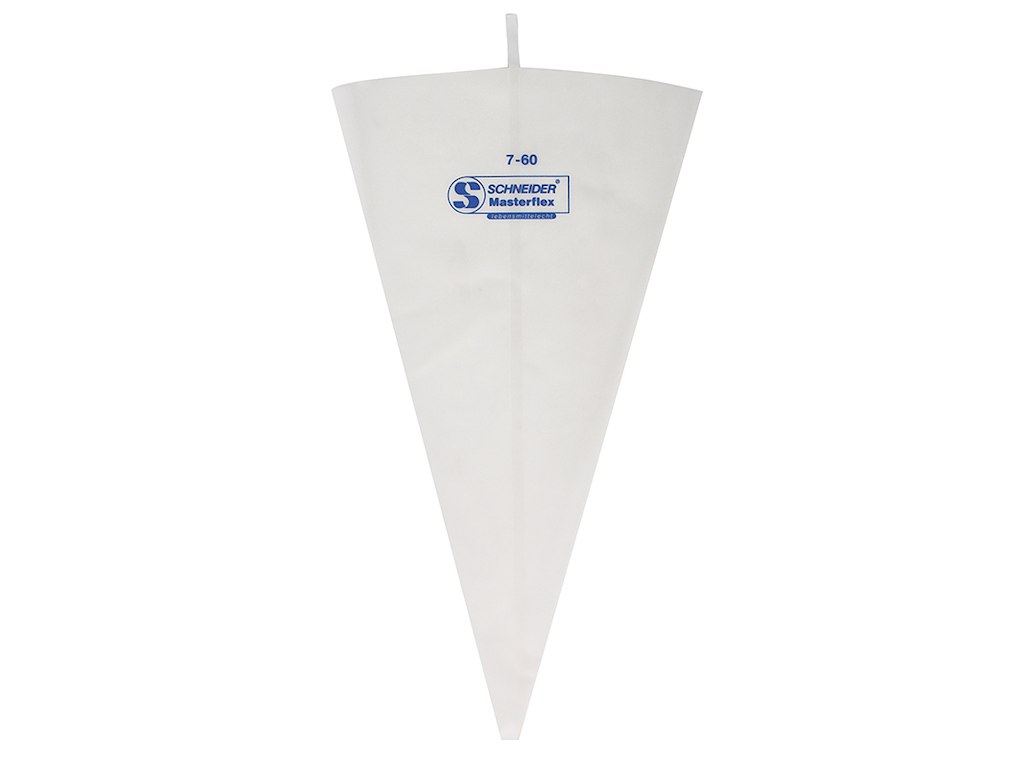 Manga pastelera de plástico transparente 60cm - 7L