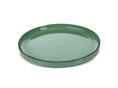 Plato 26 cm Verde Caractere