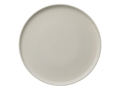 Plato - Cerámica - Blanco - Ø33cm - 30mm - Apto para lavavajillas - Apilable