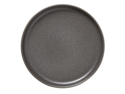 Plato - Cerámica - Gris - Ø 17,5cm - 25mm