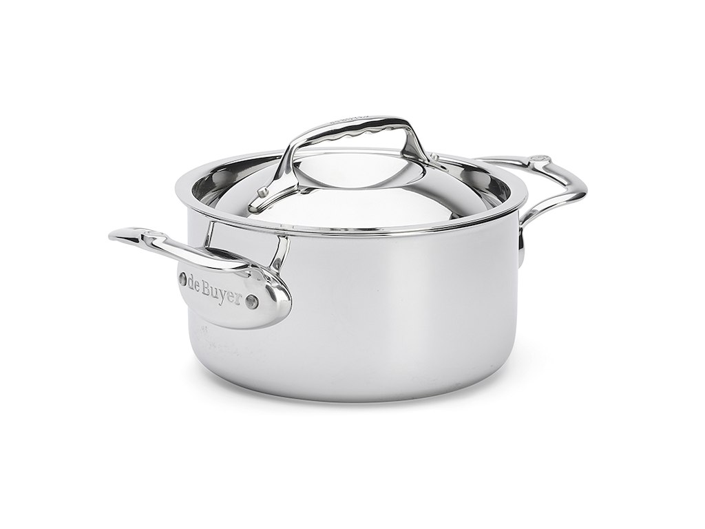 De Buyer Affinity cacerola con tapa 16 cm