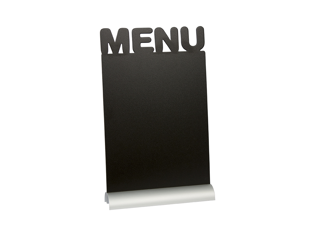 Pizarra A4 con pie de aluminio y marcador