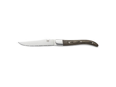 Cuchillo de carne CARLOS Pakka Wood Marrón 11 cm