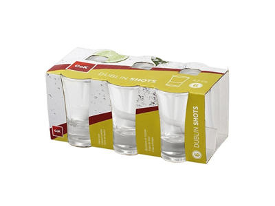 Vasos de chupito 4,2 cl Dublín 6-pack