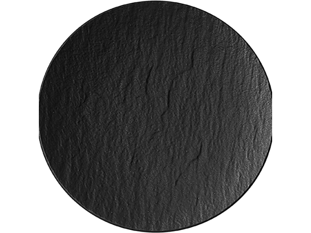 El plato The Rock negro 25 cm