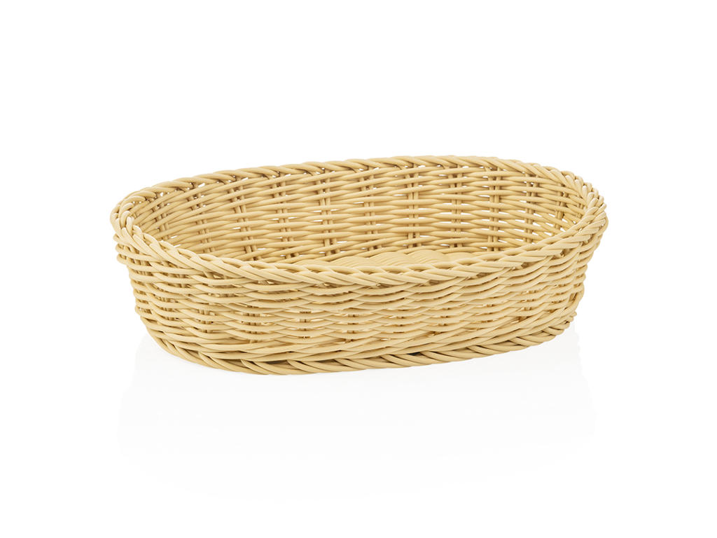 Cesta de pan Luz Beige 32x23x7 cm Weaver Pro