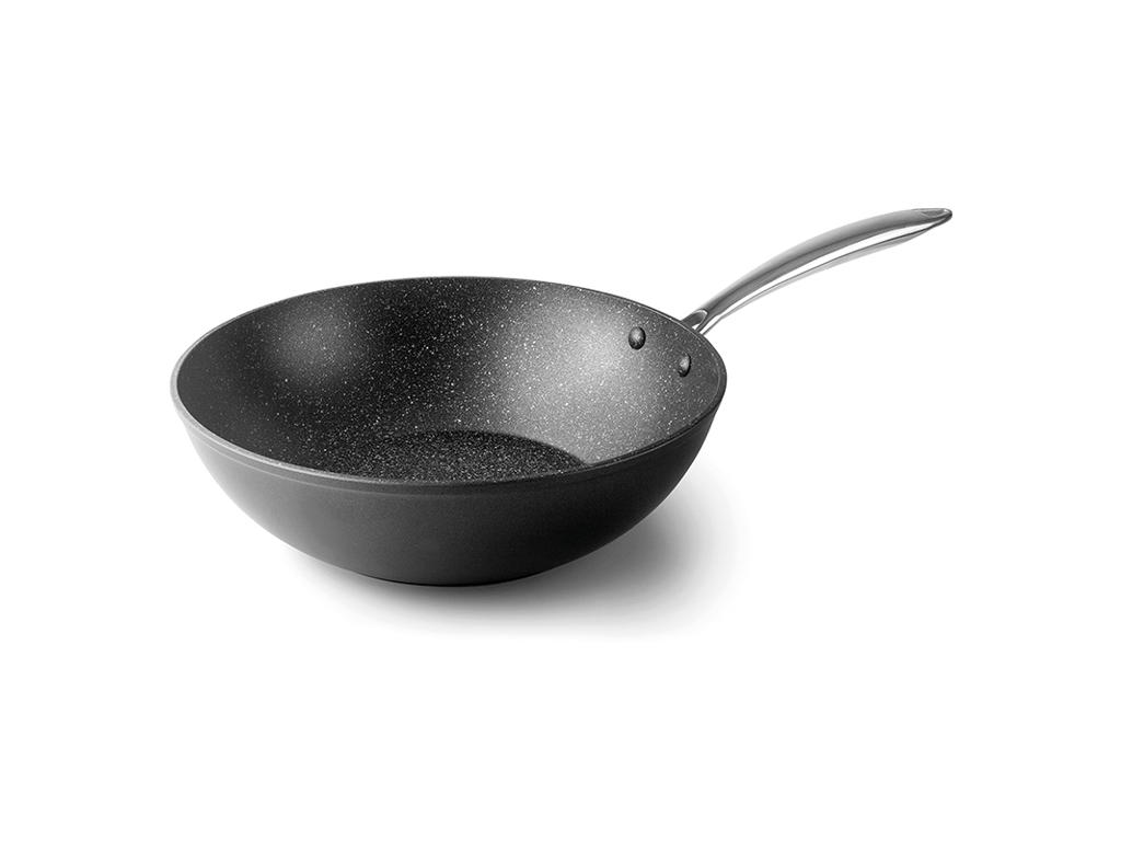 Wok Antiadherente Alu 28 cm h 8 cm
