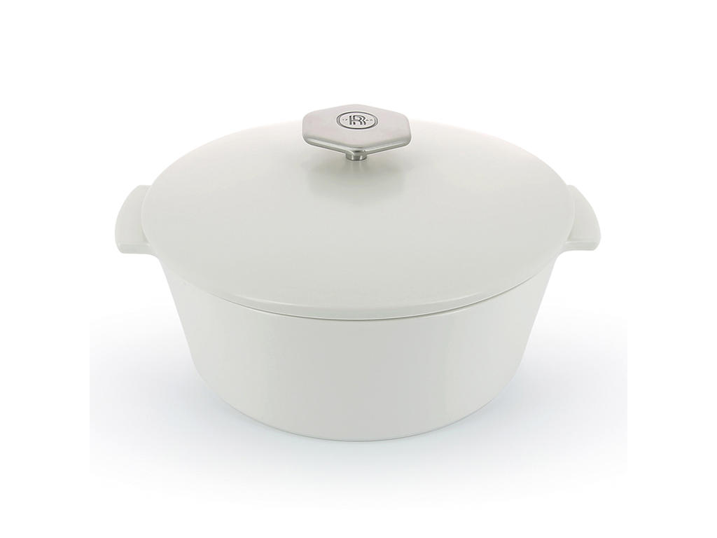 Olla 26 cm Satin blanco Inducción Revolución 2