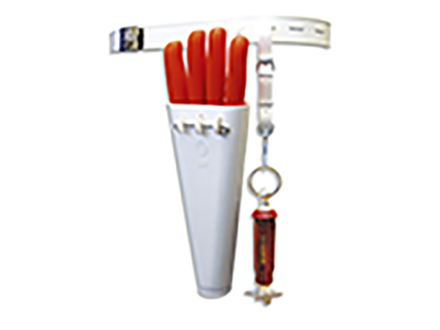 Funda de cuchillo para 4 cuchillos de carnicero, F. Dick