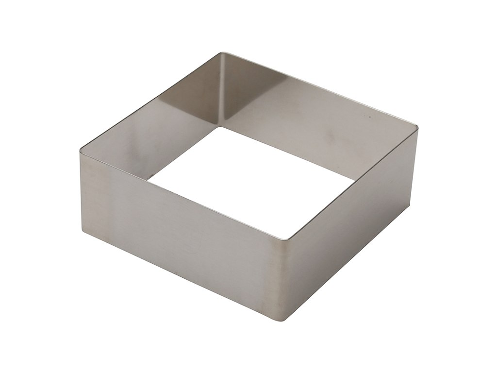 Molde para Hornear Cuadrado de Acero Inoxidable