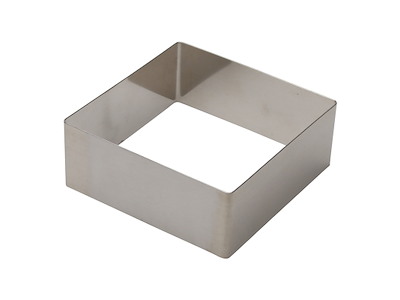 Molde para Hornear Cuadrado de Acero Inoxidable