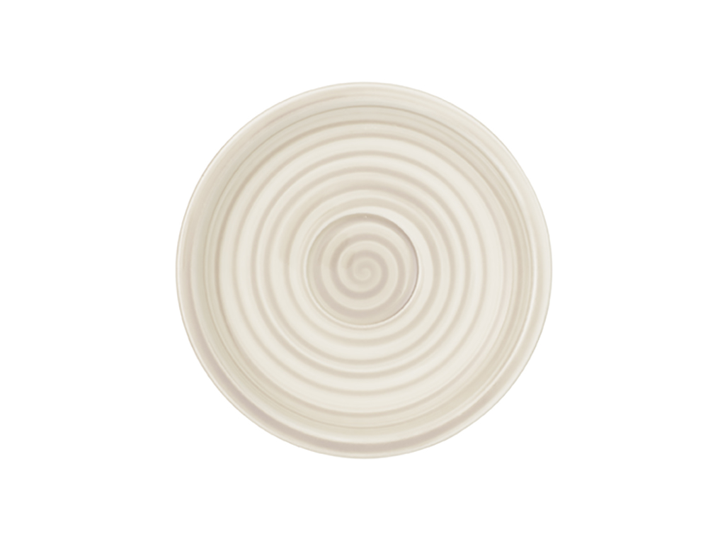 Artesano Nature Plato debajo beige 120 mm