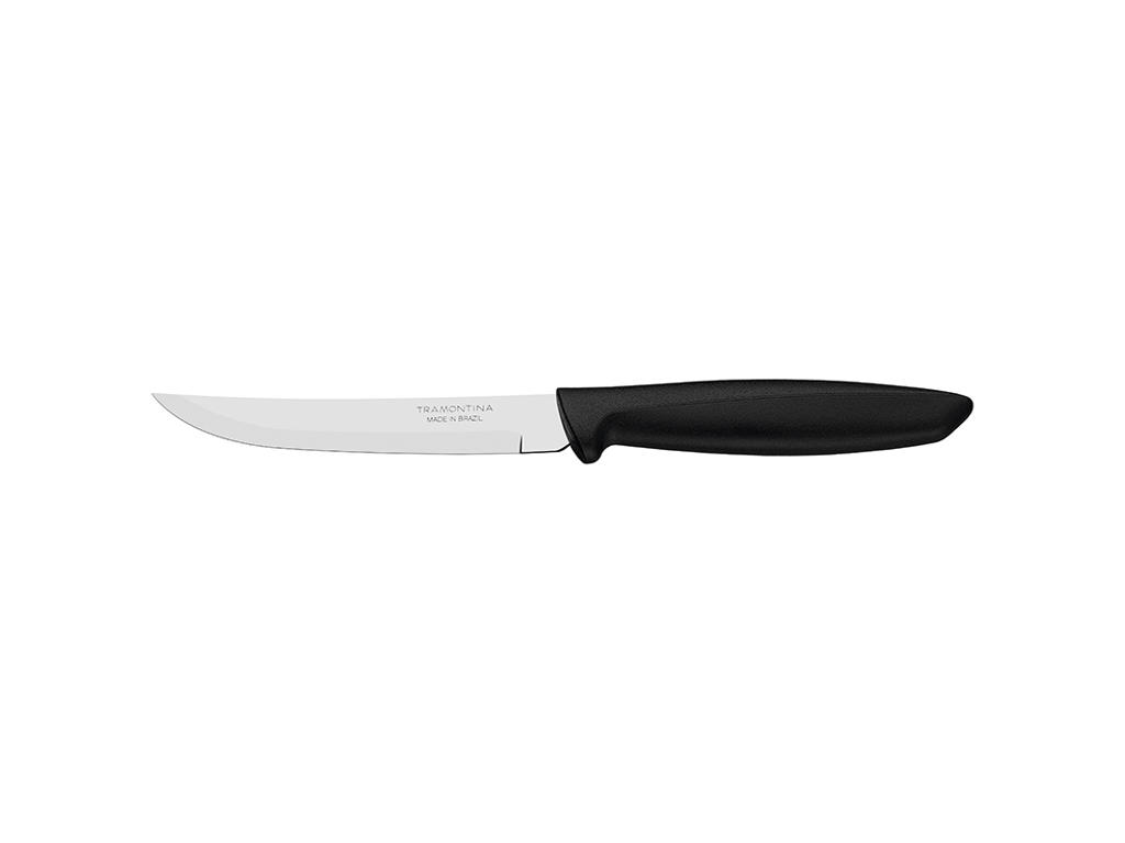 Cuchillo de carne 12 cm hoja recta Plenus Negro